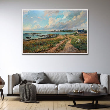 Ocean Scene Acrylic Painting
